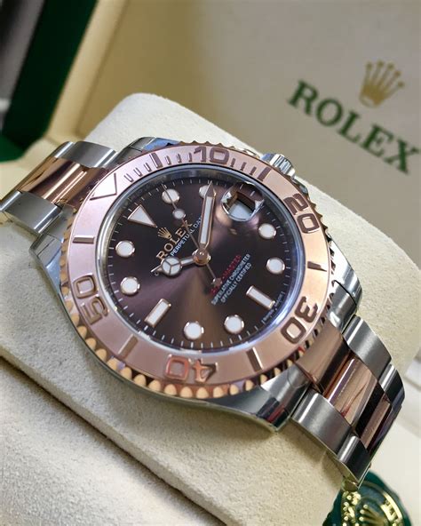 37 rolex yachtmaster everose on wrist|rolex yachtmaster perpetual 37.